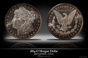 1884-O MS-63DMPL Morgan Dollar