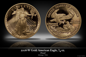 2006 Business-Strike 1/4 oz Gold American Eagle