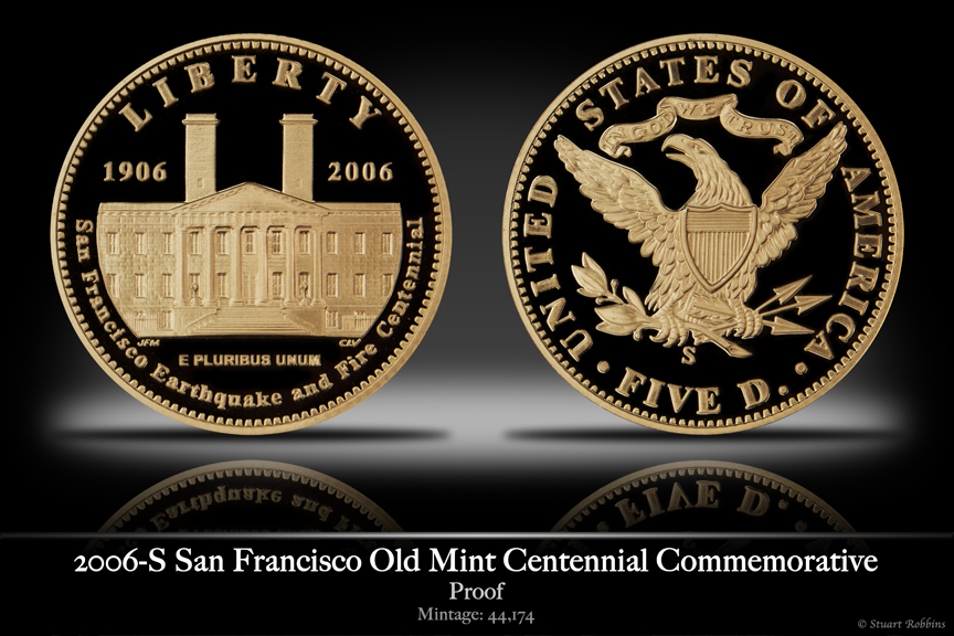 2006-S San Fransisco Mint Gold Proof Commemorative Coin
