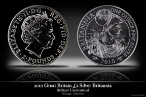 2010 Great Britain Silver Britannia